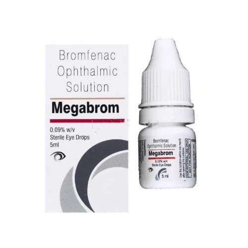 Megabrom Eye Drop View Uses, Side Effects, Price